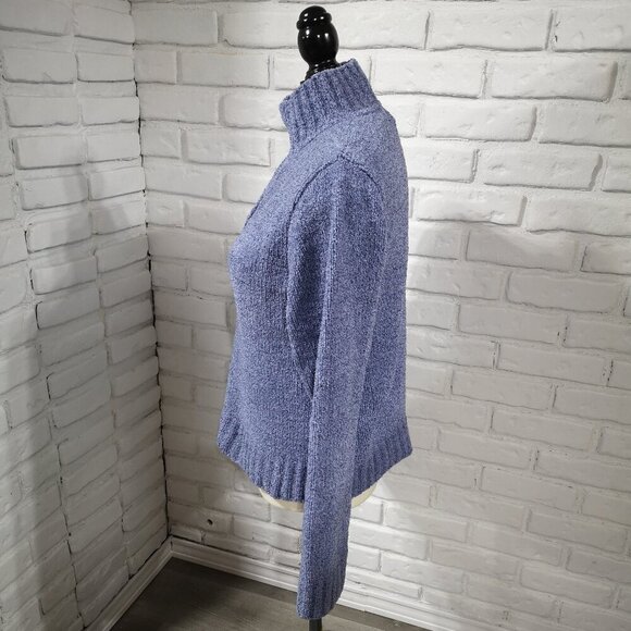 Sonoma Life & Style Ladies Size Large V-neck Purple Straight Fit Sweater - Picture 6 of 9